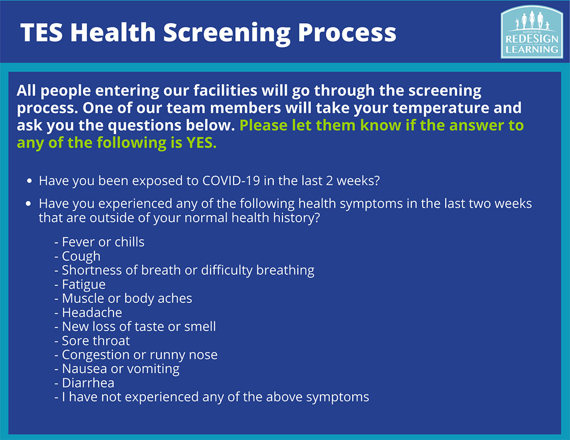 Health screening process